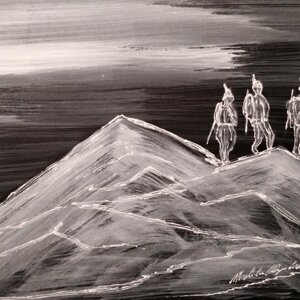 Acrilico su polypatte, misure 29X42 cm, anno 2016.