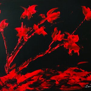 Acrilico su pannello MDF, dimensioni 31X43 cm; anno di realizzazione 2021.