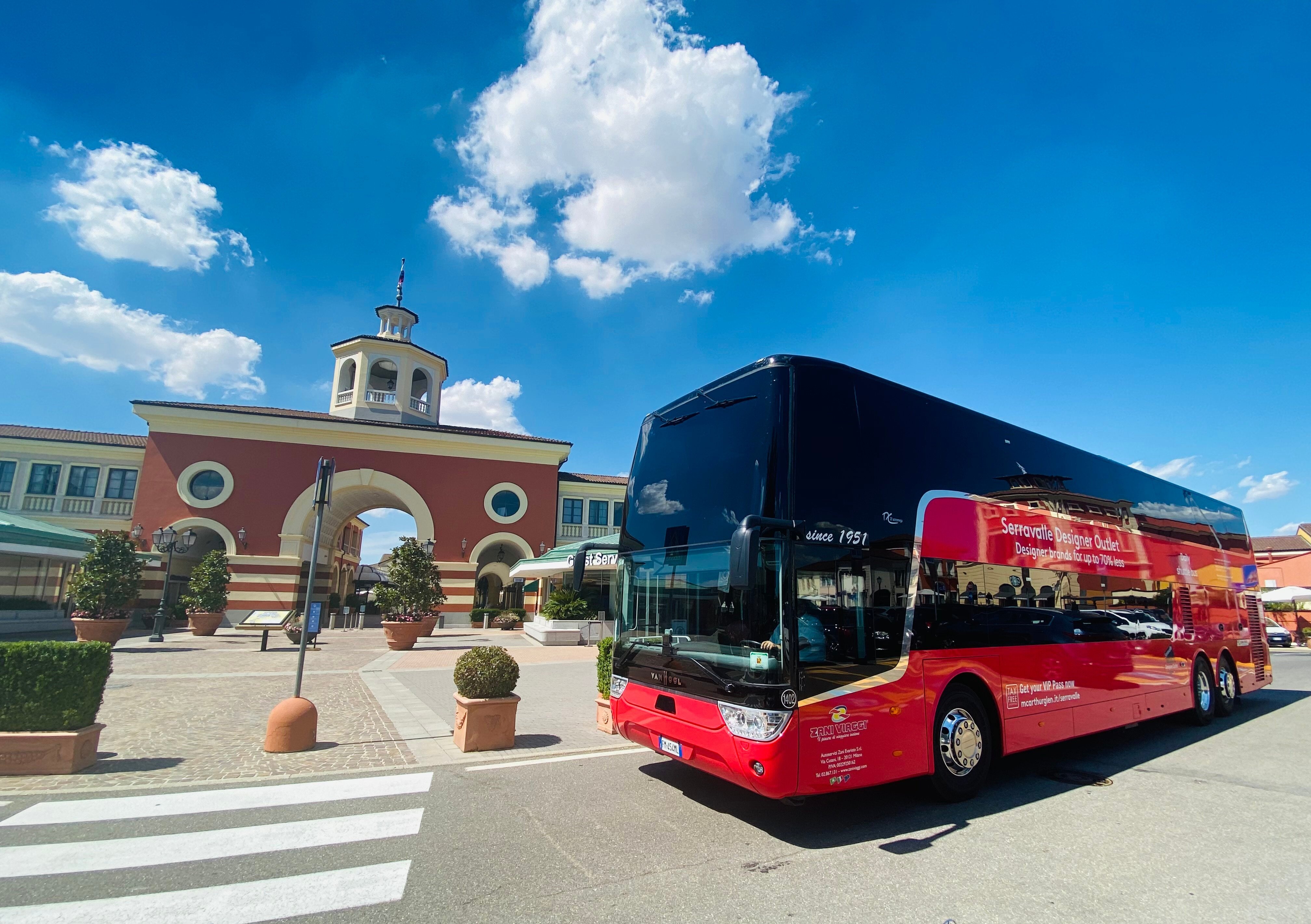 Serravalle McArthur Glen designer Outlet: the paradise for shopping lovers