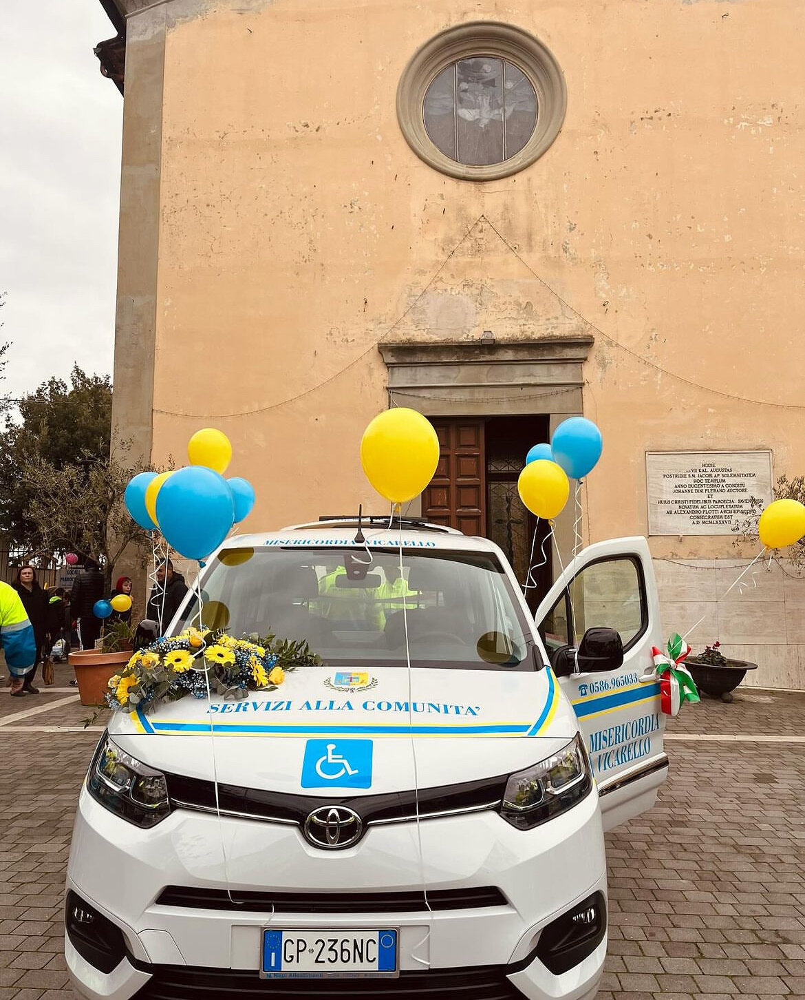 Inaugurazione del nuovo mezzo! Inaugurazione del nuovo mezzo!