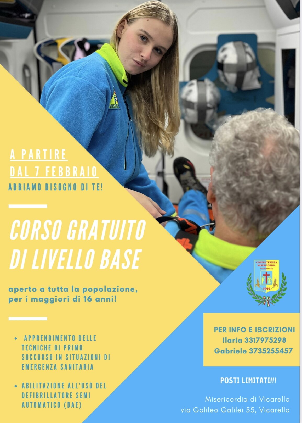 CORSO GRATUITO DI LIVELLO BASE CORSO GRATUITO DI LIVELLO BASE
