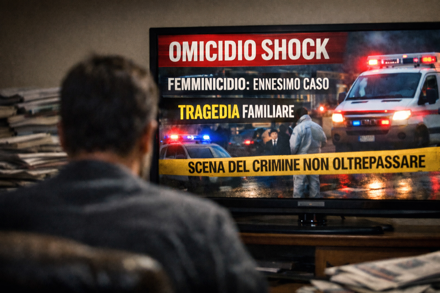 Cronaca nera permanente: quando la violenza diventa il linguaggio principale dell’informazione Cronaca nera permanente: quando la violenza diventa il linguaggio principale dell’informazione