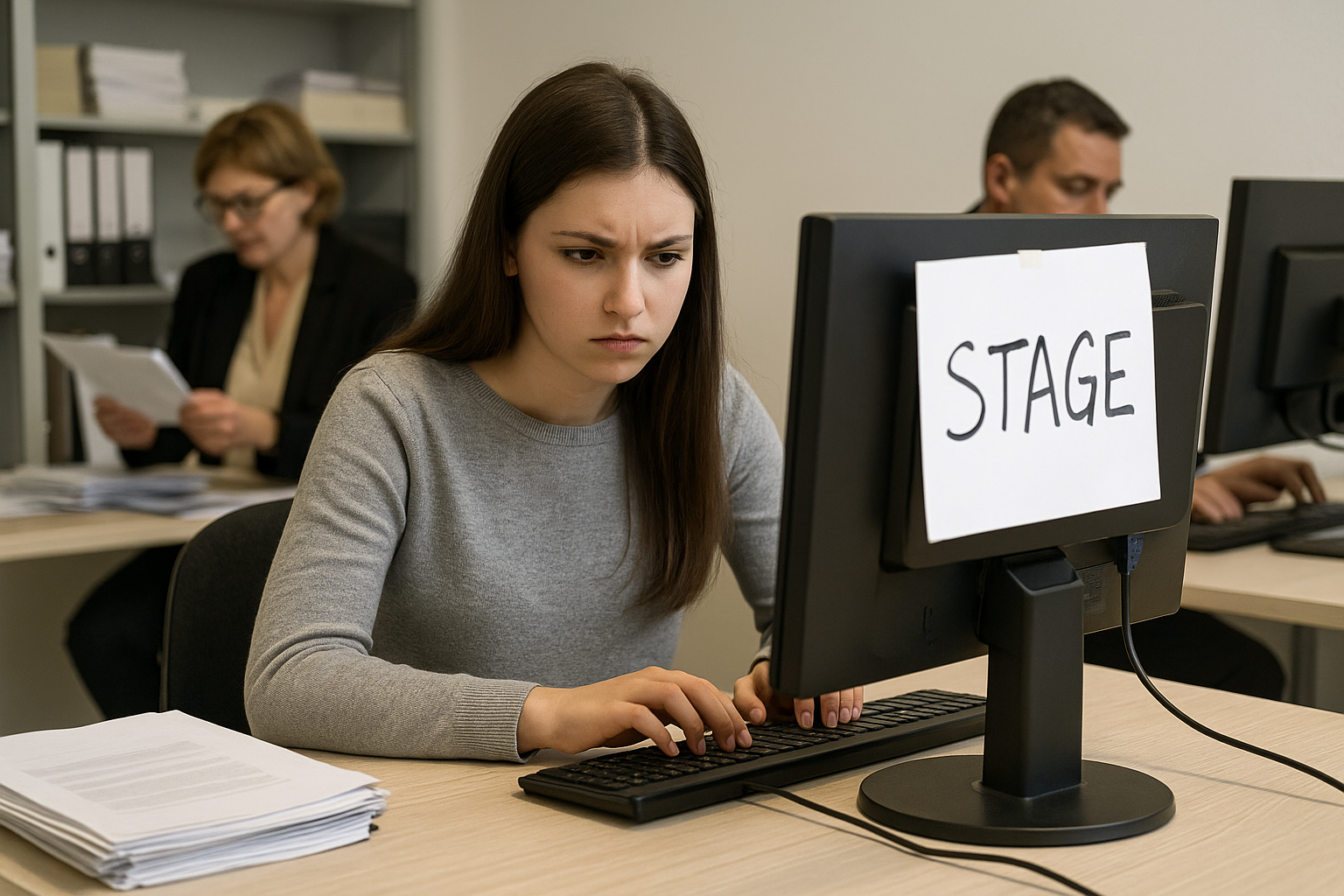 Tirocini curriculari sfruttati come lavoro gratuito, senza assunzione.