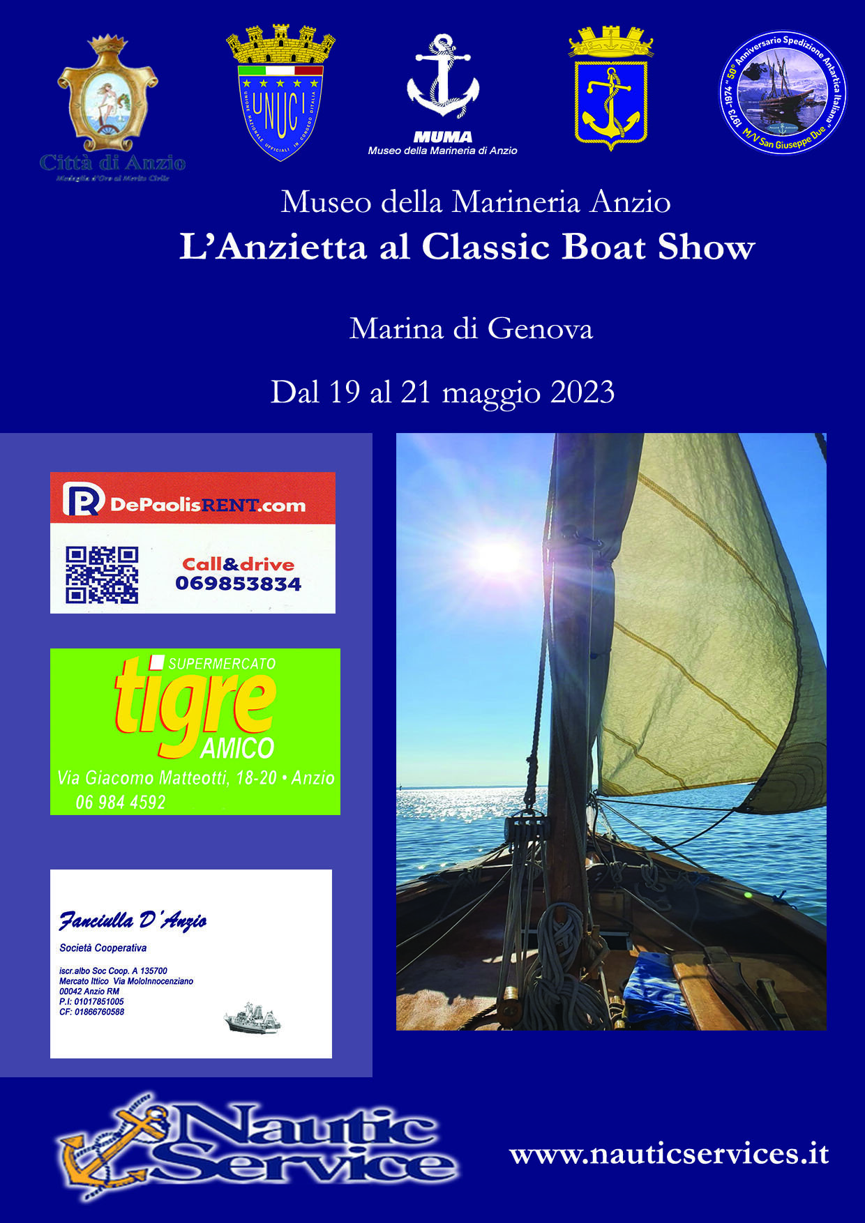 L'Anzietta Al Classic Boat Show