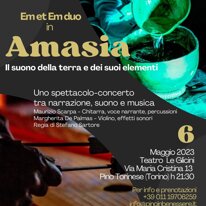 AMASIA, TEATRO LE GLICINI PINO 06/05/2023