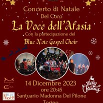 CONCERTO DI NATALE, MADONNA DEL PILONE, TORINO 14/12/2023