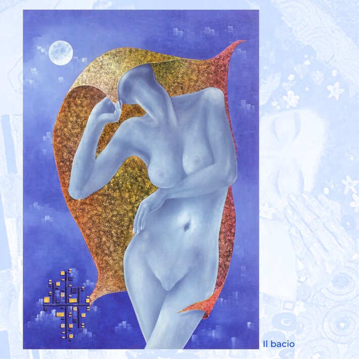 Klimt, il bacio
