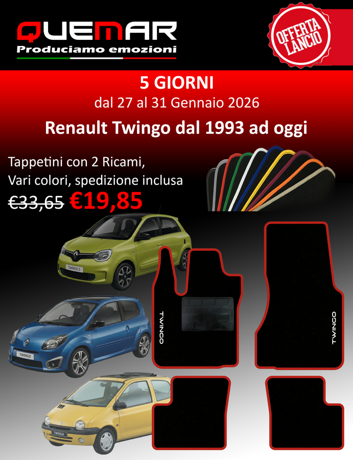 tappetini Twingo tappetini Twingo