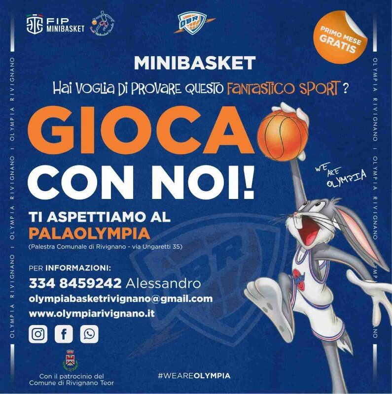MINIBASKET 2026-2027 OPEN DAYS MINIBASKET 2026-2027 OPEN DAYS