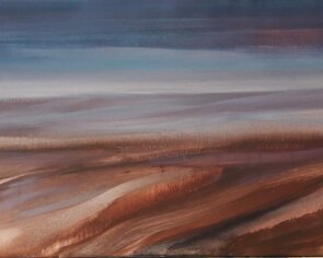 olio su tela, 80x40 - spatola