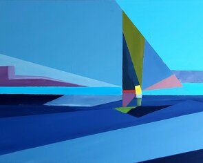 acrilico su tela, 80x40