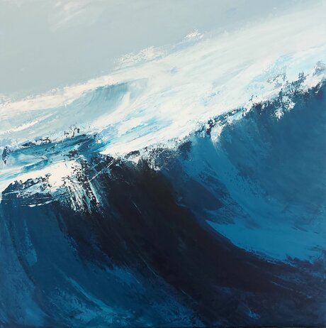 acrilico su tela, 80x80