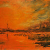 olio su tela, 70x50 - spatola