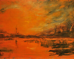 olio su tela, 70x50 - spatola