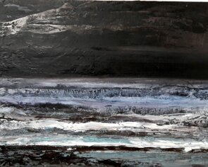 tecnica mista su tela, 80x60