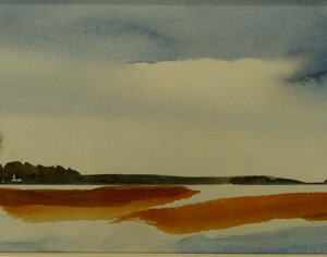 acquerello, 40x15