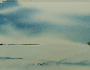 acquerello, 40x15