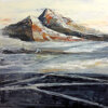 acrilico su tela, 70x70 - spatola