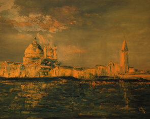 olio su tela, 70x50 - spatola
