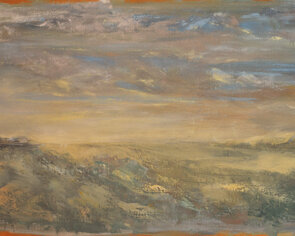 olio su tela, 80x40 - spatola