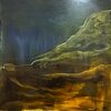 olio su tela, 100x100 - spatola