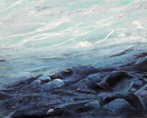 olio su tela, 70x50 - spatola