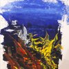 acrilico su carta, 20x28