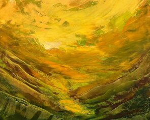 acrilico su tela, 80x80