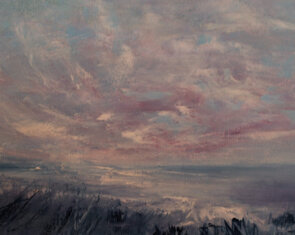 olio su tela, 70x40 - spatola
