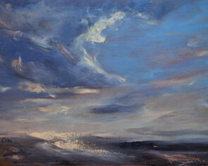 olio su tela, 80x50 - spatola