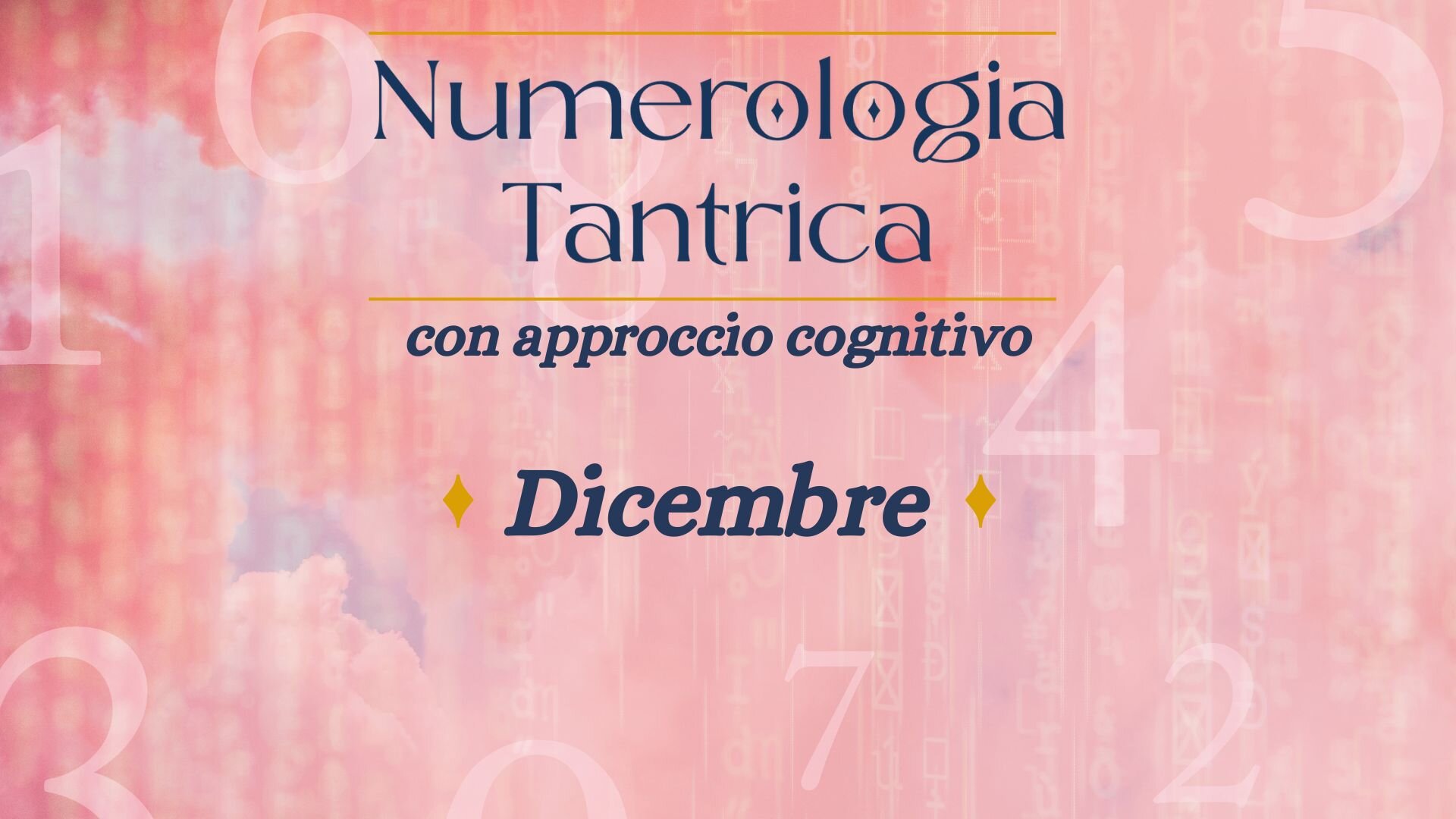 La Numerologia di Dicembre