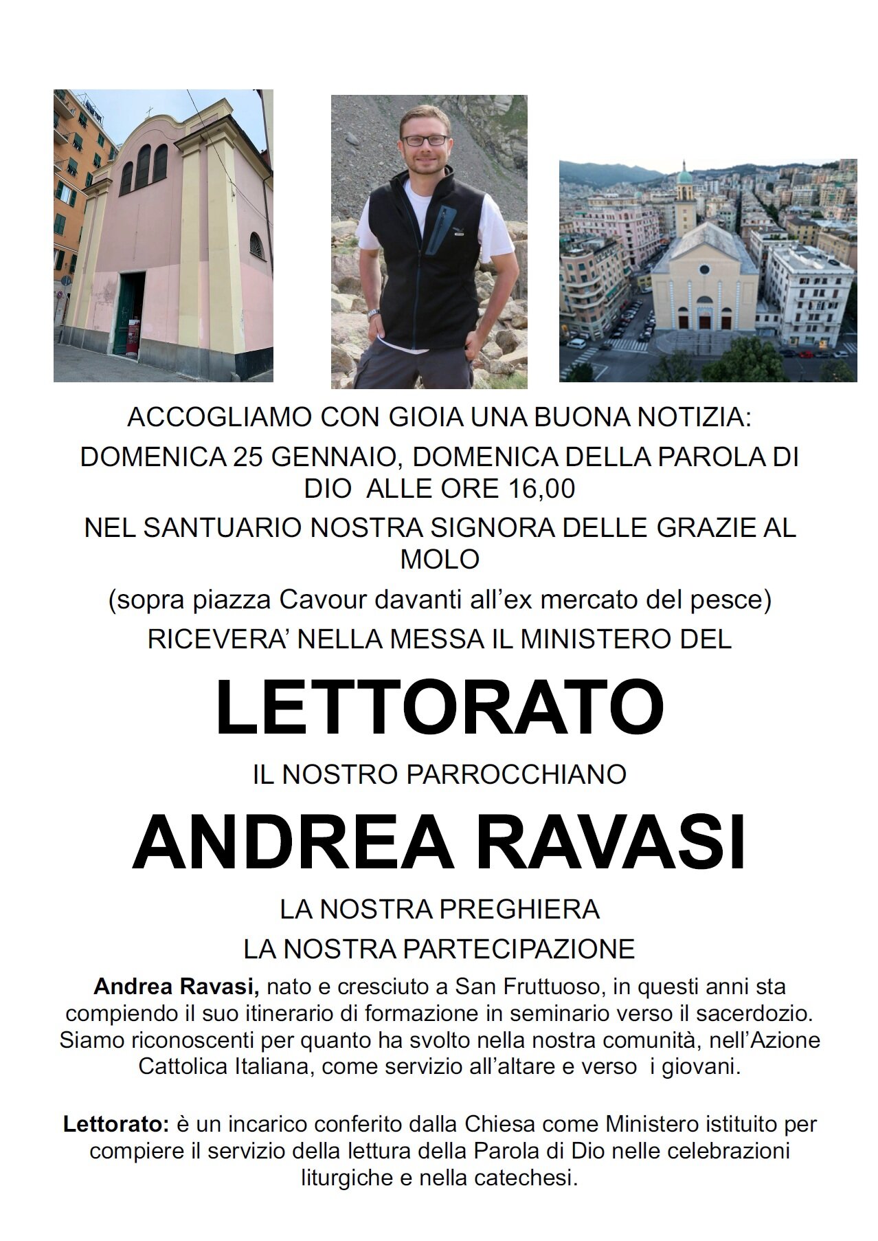 Lettorato Andrea Ravasi