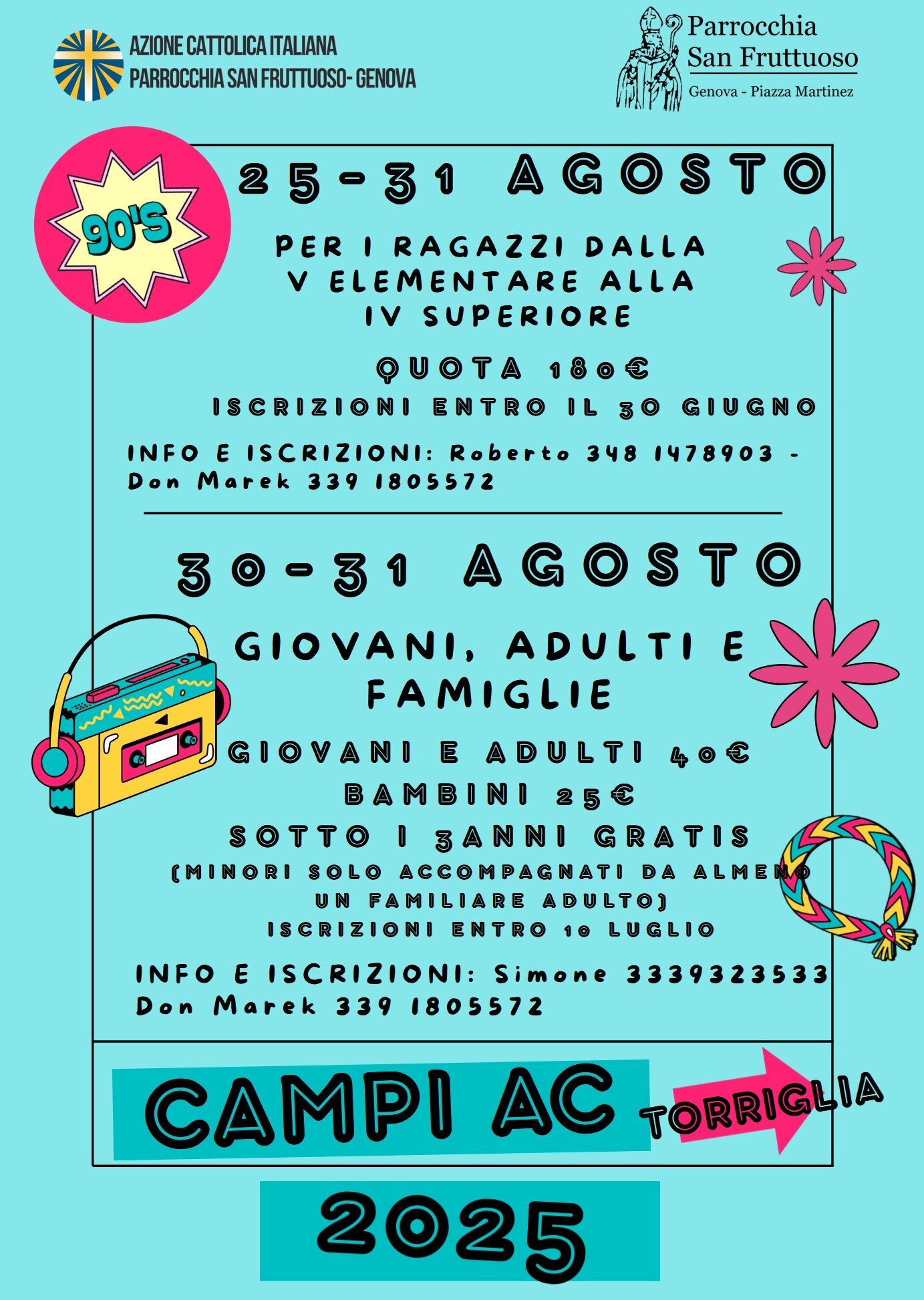 Campo Estivo AC 2025 25-31 Agosto