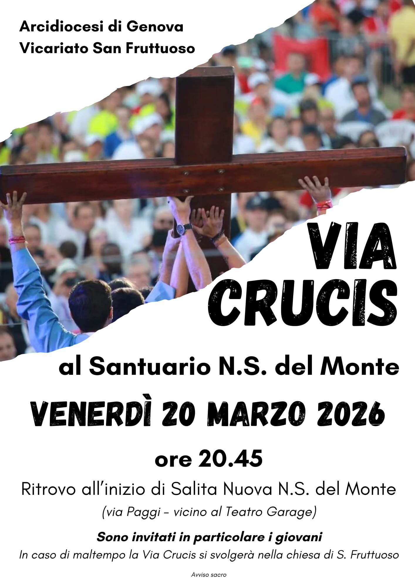 Via Crucis N.S. del Monte 20 Marzo