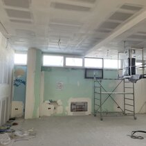 Progetto Interni globale con Ristrutturazione Realizzazione abbassamenti e tramezzi per definire la zona pranzo