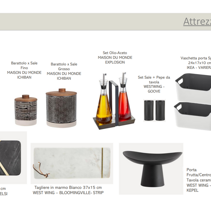 Servizio Home Personal Shopper Shopping file fotografico con Complementi vari per cucina
