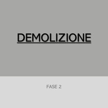 Progetto Interni globale con Ristrutturazione Foto fase di demolizione