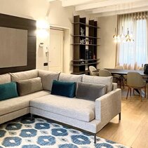 Realizzazione Progetto Arredamento per Interni Zona Salotto in Open Space