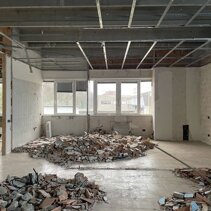 Progetto Interni globale con Ristrutturazione Demolizione tavolati interni e solaio per realizzazione futuro Bagno + 2a Camera
