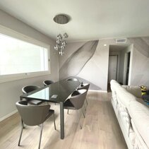 Realizzazione Progetto Arredamento per Interni Tavolo da pranzo in Living Open Space