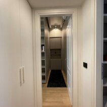 Realizzazione Progetto Arredamento per Interni Corridoio con vista ingresso Cabina Armadio Camera Matrimoniale