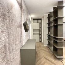 Progetto Interni globale con Ristrutturazione Ingresso con arredi su misura per nicchie