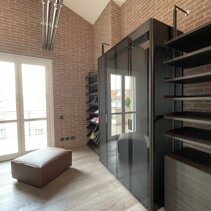 Realizzazione Progetto Arredamento Cabina Armadio Vista lato dx Cabina Armadio