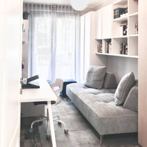 Realizzazione Progetto di Home Relooking Vista da Ingresso Camera-Studio