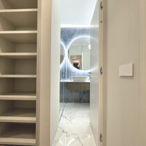 Progetto Interni globale con Ristrutturazione Ingresso 2° Bagno en suite a camera matrimoniale