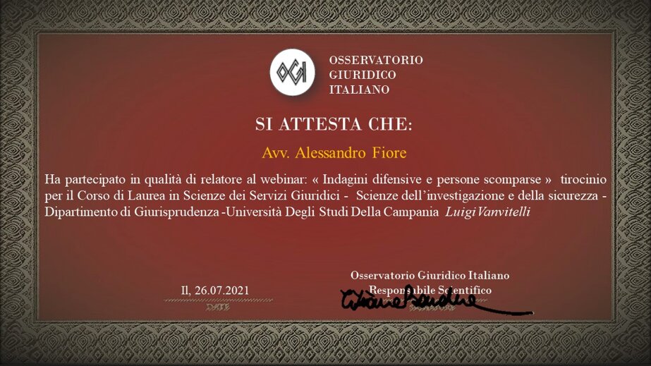 Lezioni universitarie