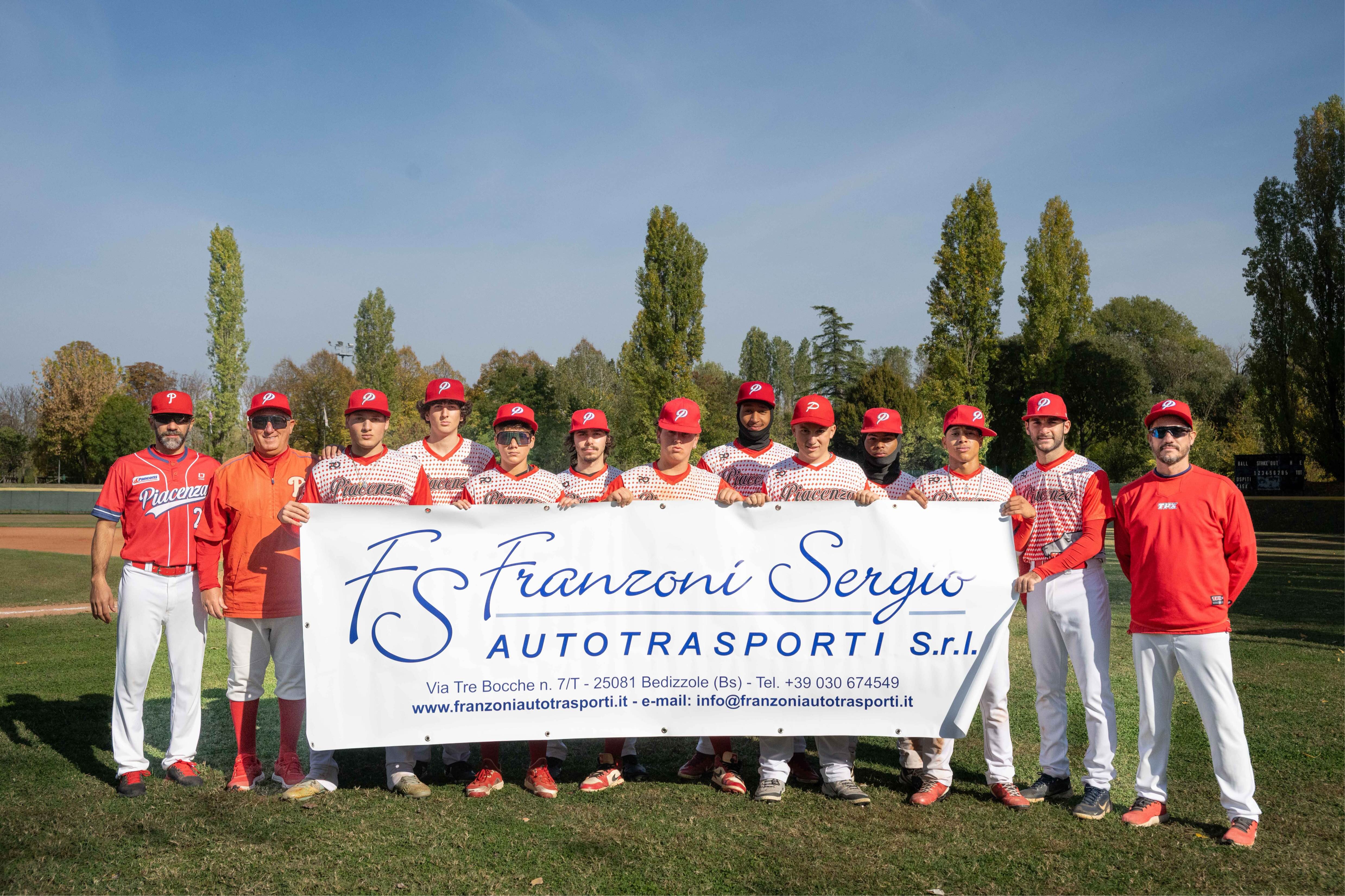 Piacenza baseball e Franzoni Autotrasporti: presentato l'accordo di collaborazione Piacenza baseball e Franzoni Autotrasporti: presentato l'accordo di collaborazione