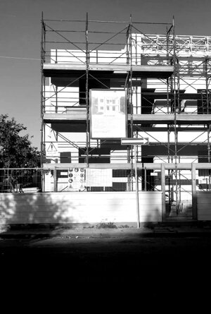 ristrutturazione villa moderna bianca
