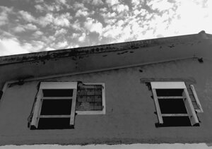 cantiere facciata villa ristrutturata