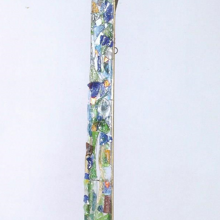 Giulietta da Verona Ferro battuto e vetro - 2008 - 251x30x27 cm Giulietta da Verona Ferro battuto e vetro - 2008 - 251x30x27 cm